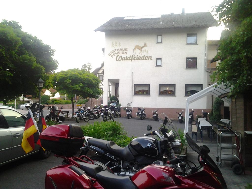 Landgasthof Waldfrieden Otel Wildensee Dış mekan fotoğraf